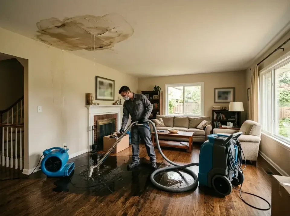 attic-pipe-burst-ceiling-drip-008 — frequently asked questions, Water Damage Restoration & Carpet Care in Palermo, NJ